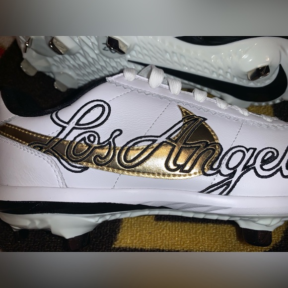 Los Angeles Nike Cortez baseball cleats - Picture 2 of 9